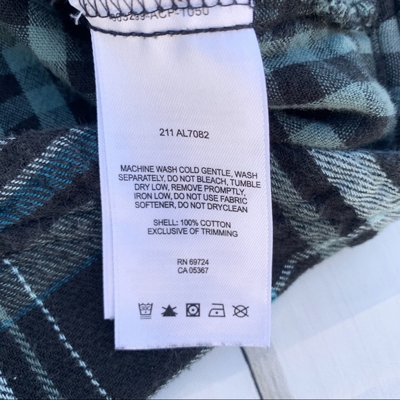 Columbia Contrast-Pattern Flannel Shirt - Picture 12 of 12